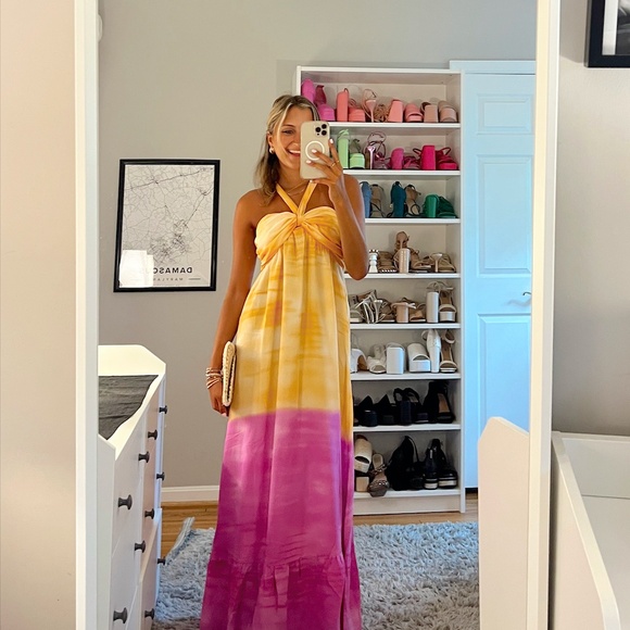 Buddy Love Orange/Pink Sundress - Picture 3 of 3